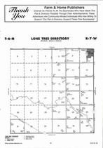 Lone Tree Township, Clay Center, Directory Map, Clay County 2007